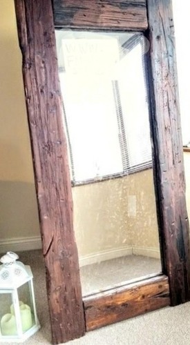 Specchio cornice legno - in,