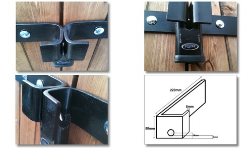 Sicurezza hasp 5mm capannoni - sicurezza,