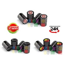 Set 4 pz. Tappi Copri Valvola