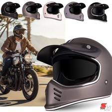 casco moto integrale vintage seventy  Cafè Racer custom retrò