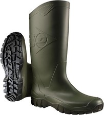 STIVALE PVC TRONCHETTO DANE DUNLOP - VERDE 41- 1 paia