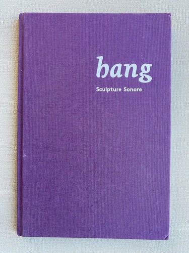 Hang sculpture sonore livre - sculpture, (livre