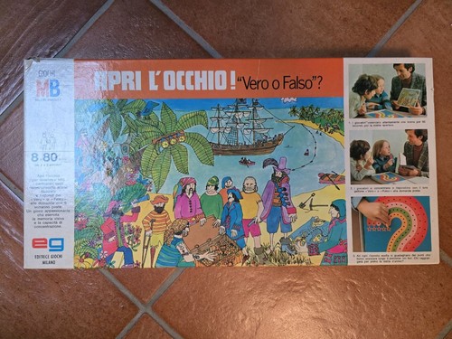 Apri occhio vero o falso - l'occhio!,