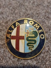 stemma, fregio, sigla Alfa Romeo 75 3.0 V6 - 164 turbo - 155 - 33 originale