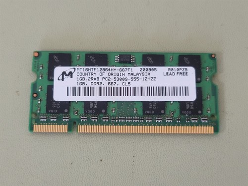 Micron mt16htf12864hy 667f1 - micron, 1