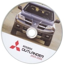 Mitsubishi Outlander I (2003-2006) manuale officina su Cd