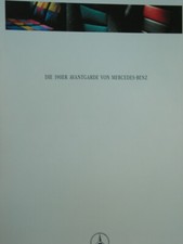 Brochure depliant mercedes 190 - mercedes,