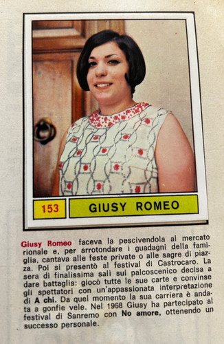 Figurina 153 giusy romeo - giusy,