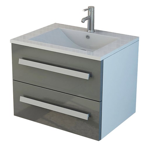 Set bagno arosa grigio - da,