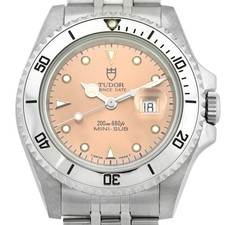 TUDOR Prince Date Mini Sub 73190 Automatico Quadrante Rosa Unisex Garanzia