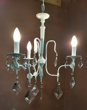 Lampadario a gocce vintage