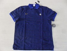 7483  NIKE INTER FC  POLO RAPPRESENTANZA STRIPE SHIRT TEE COTTON COTON