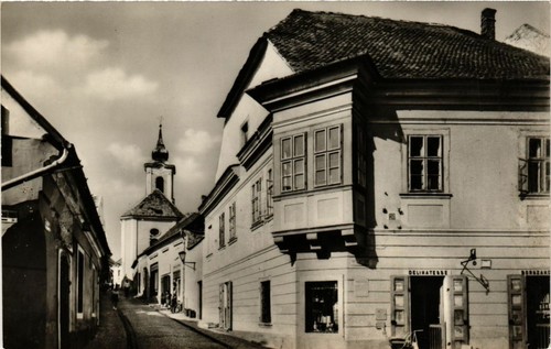 Cpa szentendre gorog - szentendre-, street