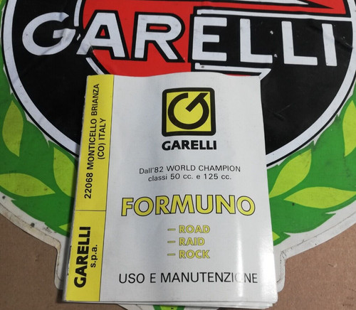 Libretto istruzioni garelli - libretto,