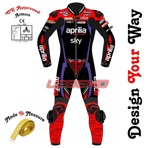 Tuta pelle maverick vinales - pelle,