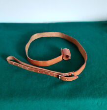 Cinghia caccia  per sovrapposto in cuoio 