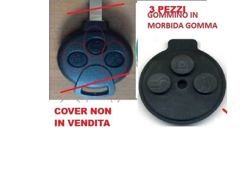 Pezzi gommino tasti cover - 3,