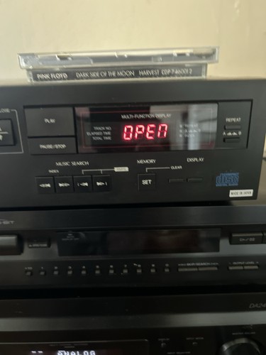 Lettore compact disc - disc, sansui