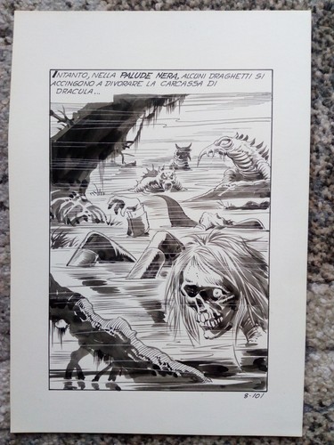 Planche originale lucifera - planche,