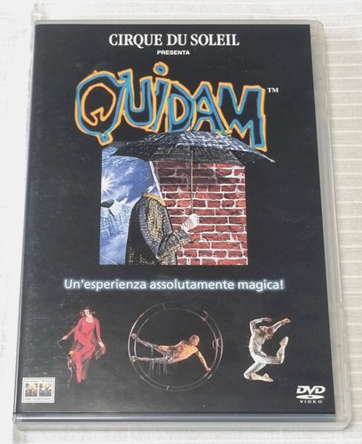 Cirque soleil dvd quidam - cirque,