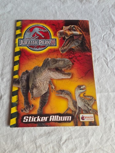 Raro album figurine jurassic - figurine,