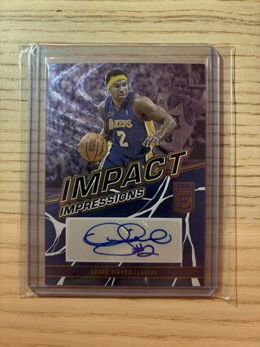 Derek fisher panini - panini, donruss