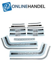 Adesivo Zündapp CS25 + CS50 tipo 448-010 incl. strisce serbatoio set decorativo decorazione