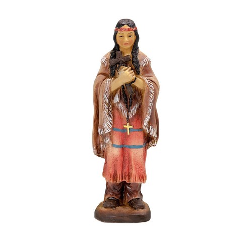 Statua san kateri - san, accenti