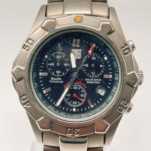 Orologio uomo elgin solar - uomo,