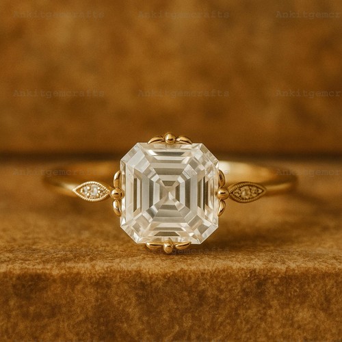 Anello fidanzamento stile - anello, di
