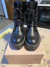 anfibi donna Stivaletti Stradivarius 36 Neri