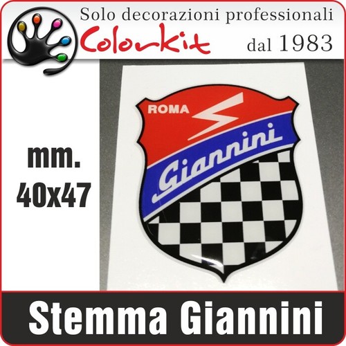 Scudetto adesivo giannini 3d - ,