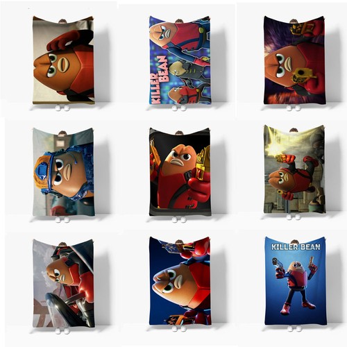 Cosplay killer bean coperte - bean,