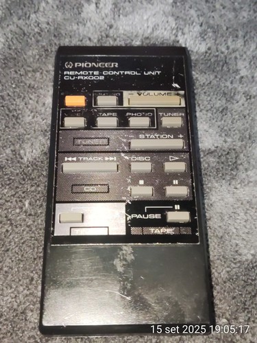 Pioneer remote control - pioneer, hi-fi