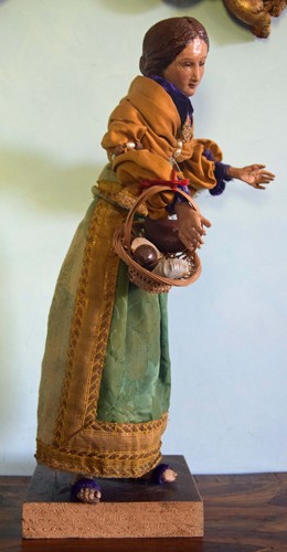 Antica statua presepe - statua, di