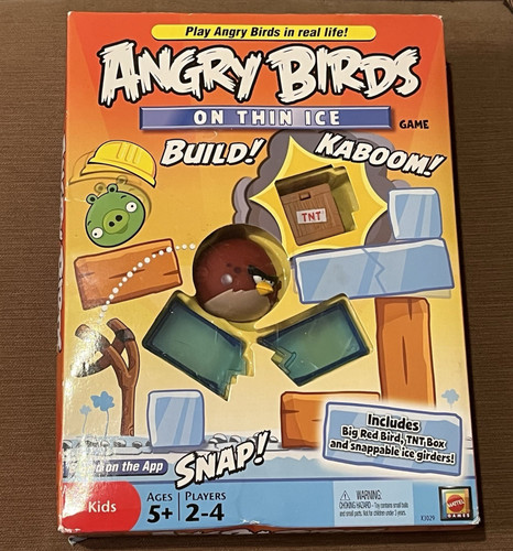 Angry birds thin ice - on,