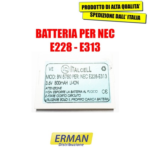 Batteria per nec e228 e313 - nec,