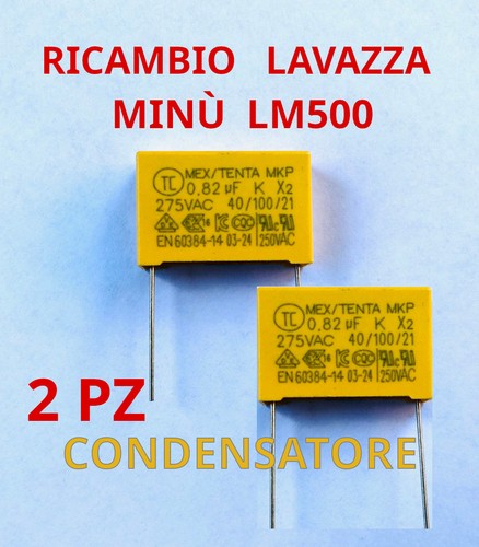 Pezzi condensatore di - 2,