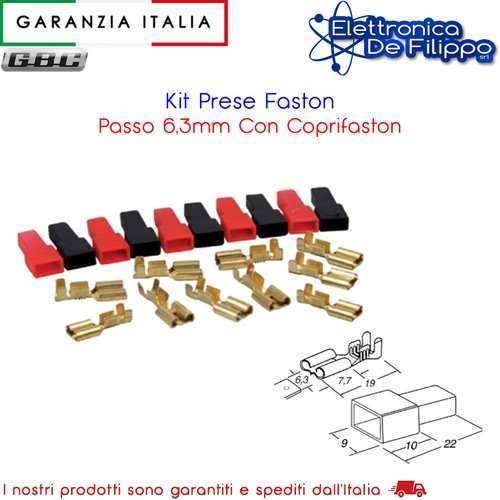 Kit prese faston passo 3mm - kit,