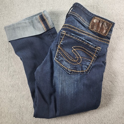 Jeans capri donna - argento, suki