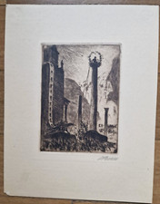 HENNE ARTHUR. Ex libris W. Rehn. Rad 114 x 85. (1913). SIGN