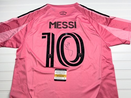 Maglia firmata lionel messi - maglia,