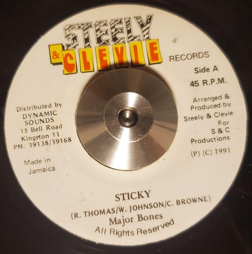 Major bones sticky - major, reggae