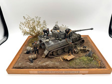 Diorama 1:35 WWII German Tiger