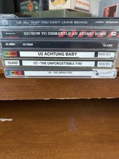 U2 CD Lot/Collection Of Five