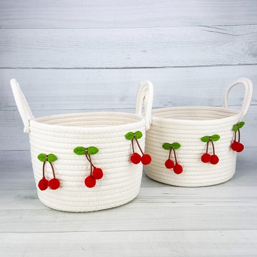 Set cestino corda - set, 2
