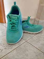 Skechers Dual Lite leggere Memory foam Tg. 37 Donna Colore Turchese  azzurro