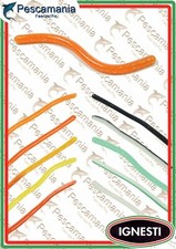Artificiale Ignesti trout worm 7,5cm trota rock fishing - 10 pezzi spaghetti