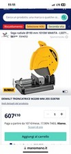 Troncatrice Metallo Ferro Dewalt