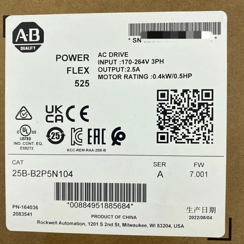 Allen bradley 25b b2p5n104 - allen-bradley, 25b-b2p5n104